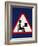 At Work Sign, Artwork-Christian Darkin-Framed Photographic Print