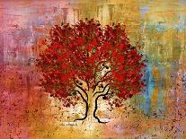 Red Tree 3-Ata Alishahi-Giclee Print