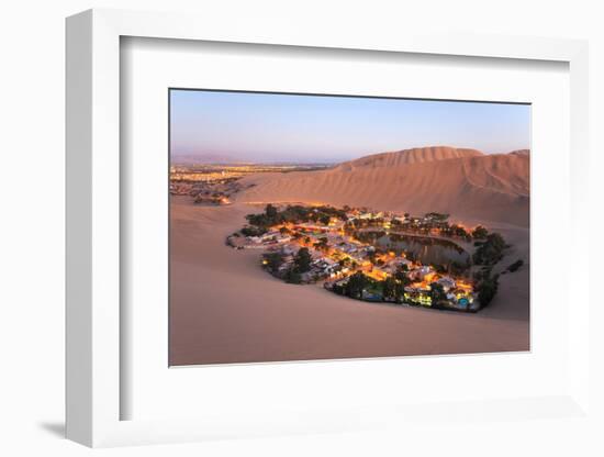 Atacama Desert, Oasis of Huacachina, Peru-sunsinger-Framed Photographic Print