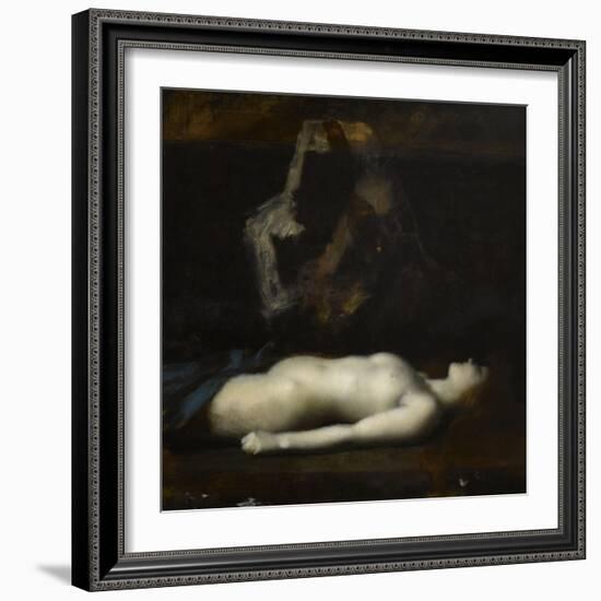 Atala-Jean Jacques Henner-Framed Giclee Print