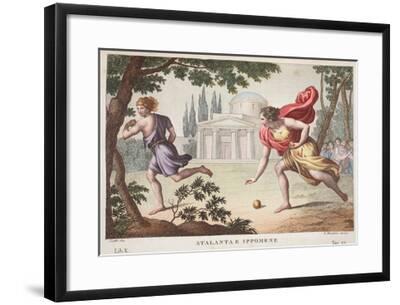 'Atalanta and Hippomenes, Book X, Illustration from Ovid's ...