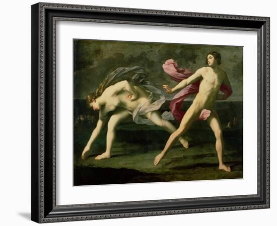 Atalanta and Hippomenes, circa 1612-Guido Reni-Framed Giclee Print