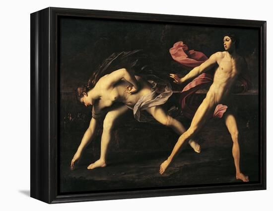 Atalanta and Hippomenes-Guido Reni-Framed Premier Image Canvas