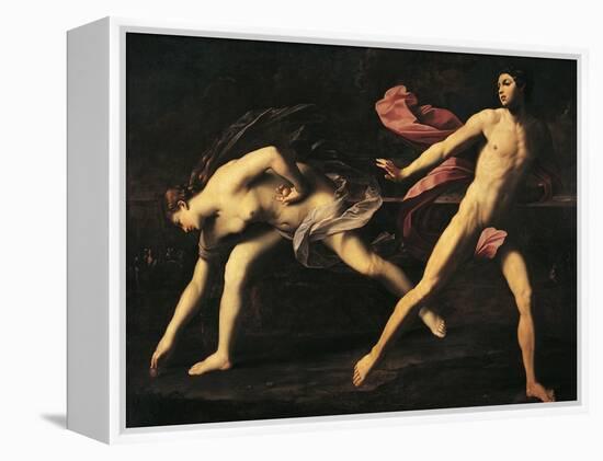 Atalanta and Hippomenes-Guido Reni-Framed Premier Image Canvas