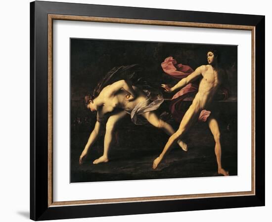 Atalanta and Hippomenes-Guido Reni-Framed Giclee Print