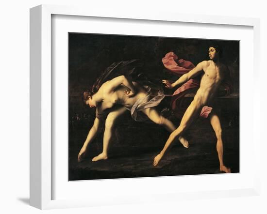 Atalanta and Hippomenes-Guido Reni-Framed Giclee Print