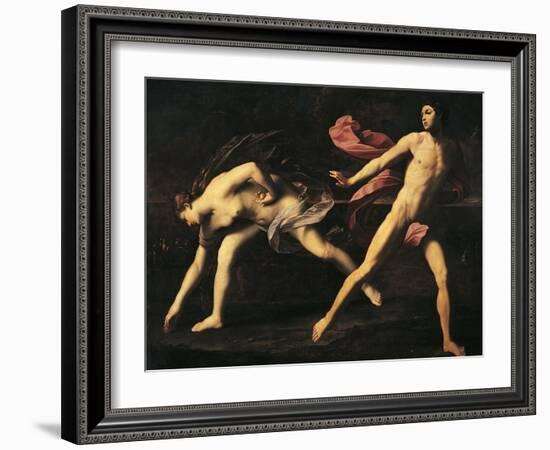Atalanta and Hippomenes-Guido Reni-Framed Giclee Print