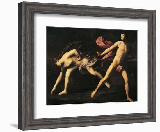 Atalanta and Hippomenes-Guido Reni-Framed Giclee Print