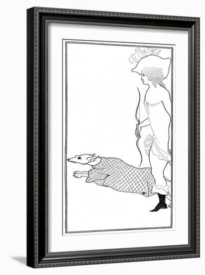 Atalanta in Calydon-Aubrey Beardsley-Framed Art Print