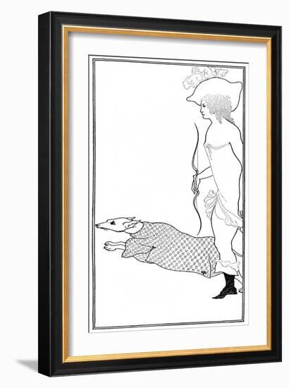 Atalanta in Calydon-Aubrey Beardsley-Framed Art Print