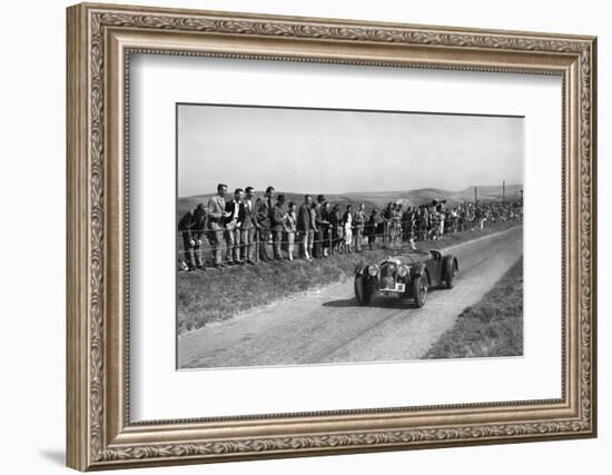 Atalanta of GAT Weldon competing at the Bugatti Owners Club Lewes Speed Trials, Sussex, 1937-Bill Brunell-Framed Photographic Print