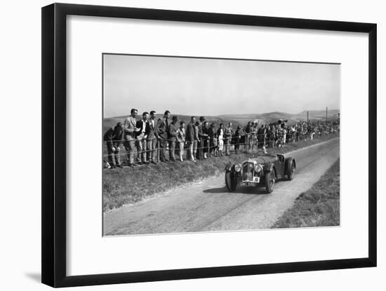 Atalanta of GAT Weldon competing at the Bugatti Owners Club Lewes Speed Trials, Sussex, 1937-Bill Brunell-Framed Photographic Print