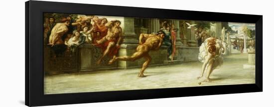 Atalanta's Race-Edward John Poynter-Framed Giclee Print