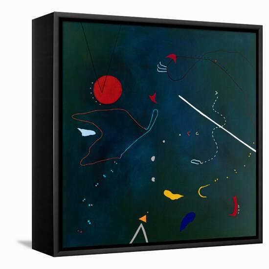 Ataraxy of the abyss-Hyunah Kim-Framed Stretched Canvas