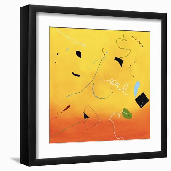 Ataraxy of the warmth-Hyunah Kim-Framed Art Print