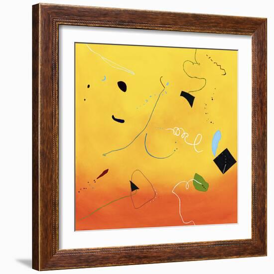 Ataraxy of the warmth-Hyunah Kim-Framed Art Print