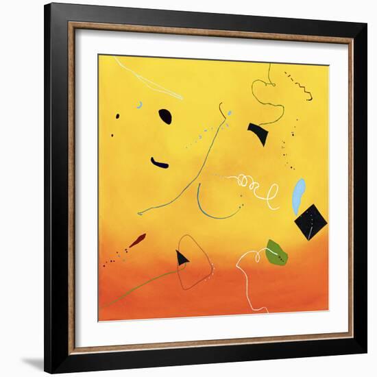 Ataraxy of the warmth-Hyunah Kim-Framed Art Print