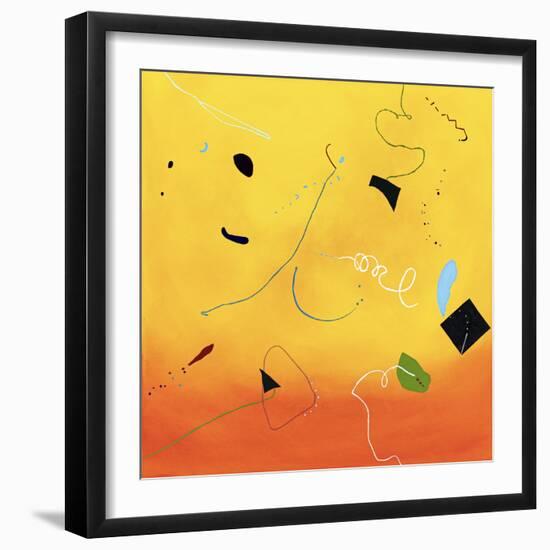 Ataraxy of the warmth-Hyunah Kim-Framed Art Print