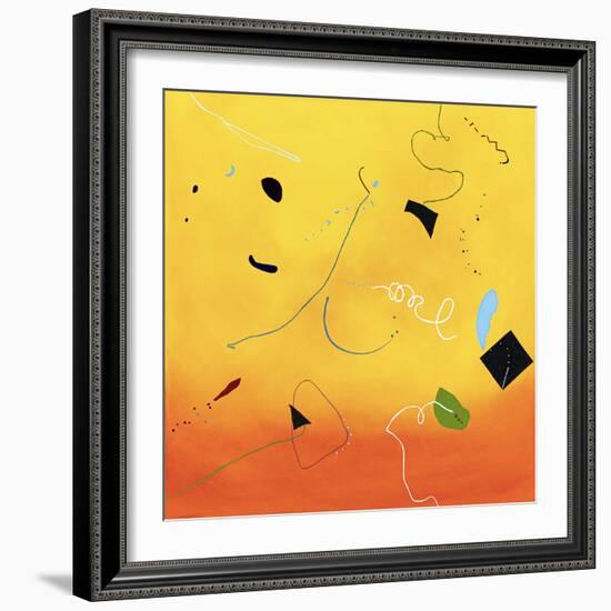 Ataraxy of the warmth-Hyunah Kim-Framed Art Print