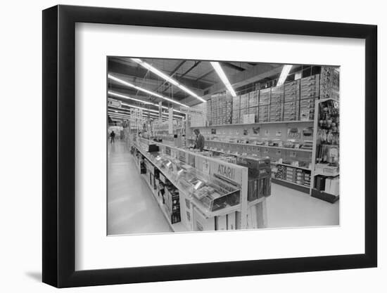 Atari Display with Other Game Systems-null-Framed Photographic Print