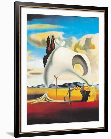 Atavistic Vestiges after the Rain, 1934-Salvador Dalí-Framed Art Print