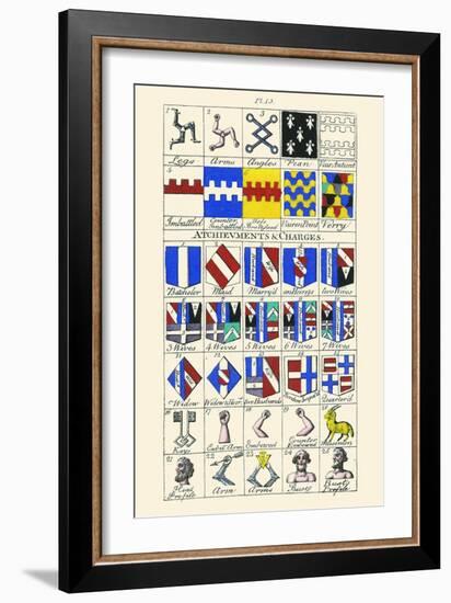 Atchievements and Charges-Hugh Clark-Framed Art Print