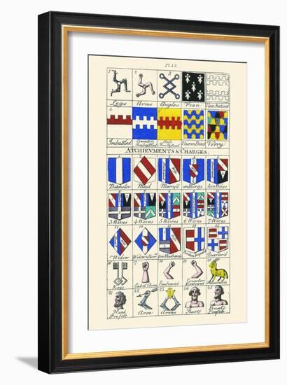 Atchievements and Charges-Hugh Clark-Framed Art Print