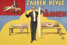 Zauber-Revue - Vandredi. Germany, 1923 (Adolph Friedländer, Hamburg)-Atelier Adolph Friedländer-Giclee Print