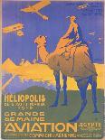 Grand Semaine Or Big Aviation Weekend At Heliopolis, Egypt-Atelier Herald-Mounted Art Print