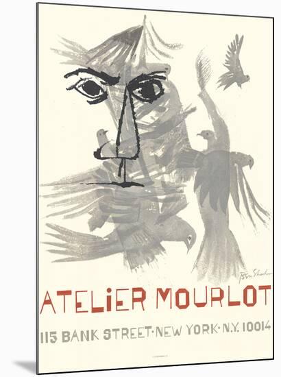 Atelier Mourlot-Ben Shahn-Mounted Lithograph