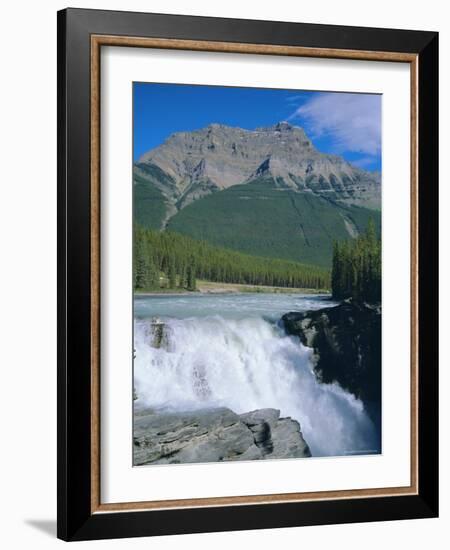 Athabasca Falls, Jasper National Park, Rocky Mountains, Alberta, Canada-Geoff Renner-Framed Photographic Print