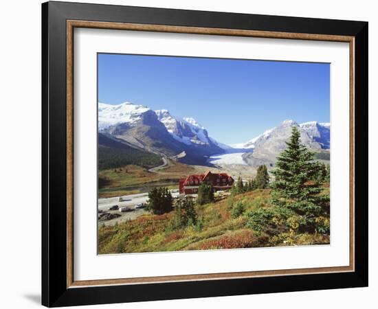 Athabasca Glacier, Columbia Icefield, Jasper National Park, Rocky Mountains, Alberta, Canada-Hans Peter Merten-Framed Photographic Print