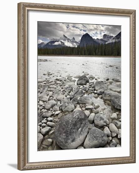 Athabasca River, Jasper National Park, UNESCO World Heritage Site, Alberta, Canada, North America-James Hager-Framed Photographic Print