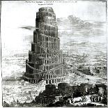 The Tower of Babel, 1679-Athanasius Kircher-Giclee Print