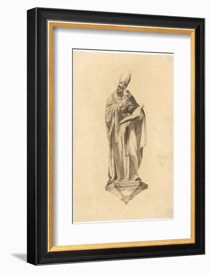 Athanasius with Book-William Hamilton-Framed Photographic Print