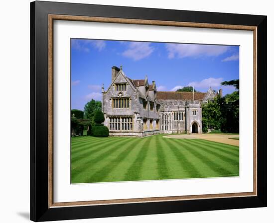 Athelhampton House, Dorset, England, UK-Firecrest Pictures-Framed Photographic Print