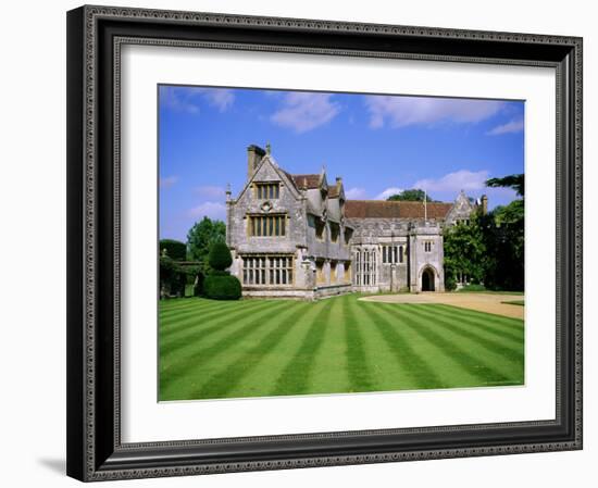 Athelhampton House, Dorset, England, UK-Firecrest Pictures-Framed Photographic Print