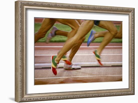 Atheltes Running-Bjorn Svensson-Framed Photographic Print