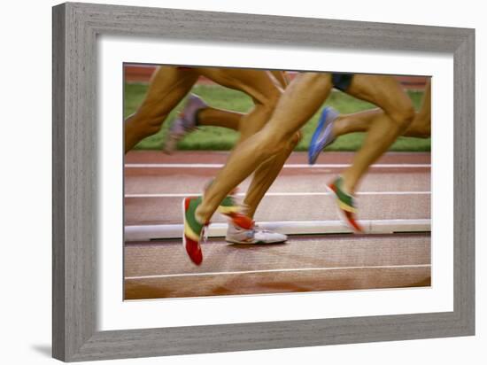 Atheltes Running-Bjorn Svensson-Framed Photographic Print