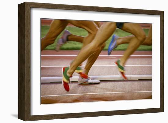 Atheltes Running-Bjorn Svensson-Framed Photographic Print