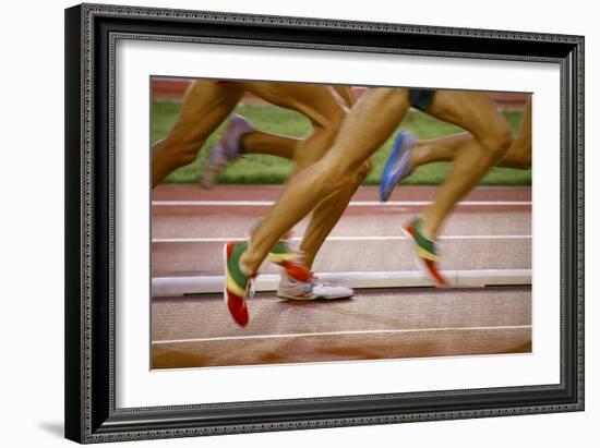 Atheltes Running-Bjorn Svensson-Framed Photographic Print