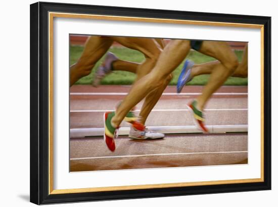 Atheltes Running-Bjorn Svensson-Framed Photographic Print