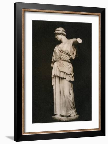 Athena, a Copy of the Statue by Phidias-null-Framed Giclee Print