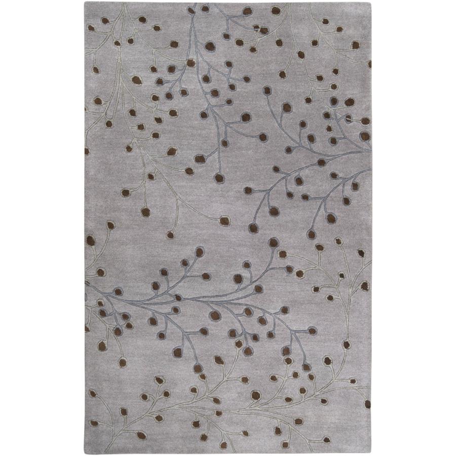 Athena Area Rug Light Gray Chocolate 5 X 8 Home Accessories By Athena Area Rug Light Gray Chocolate 5 X 8
