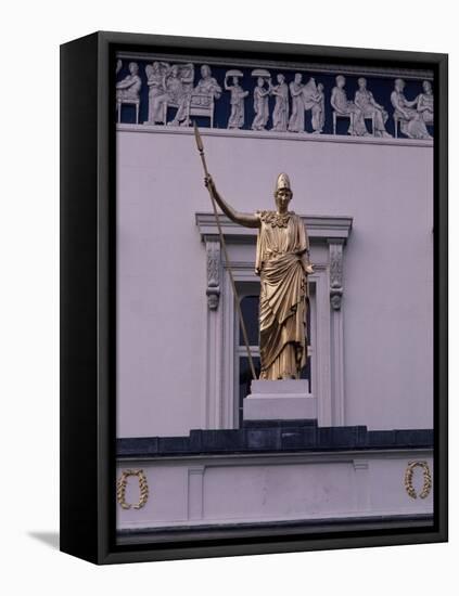 Athena, Decorative Statue from Facade of Athenaeum Club-Edward Hodges Baily-Framed Premier Image Canvas