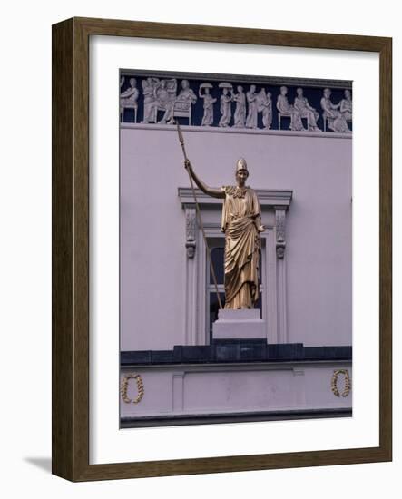 Athena, Decorative Statue from Facade of Athenaeum Club-Edward Hodges Baily-Framed Giclee Print