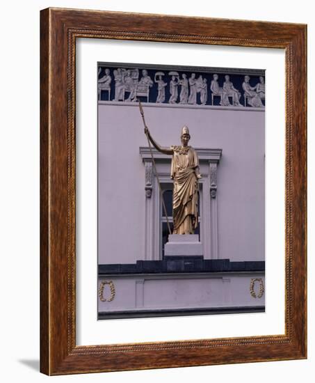 Athena, Decorative Statue from Facade of Athenaeum Club-Edward Hodges Baily-Framed Giclee Print