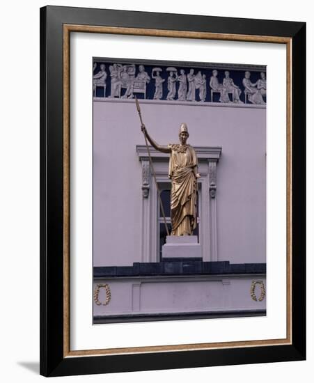 Athena, Decorative Statue from Facade of Athenaeum Club-Edward Hodges Baily-Framed Giclee Print