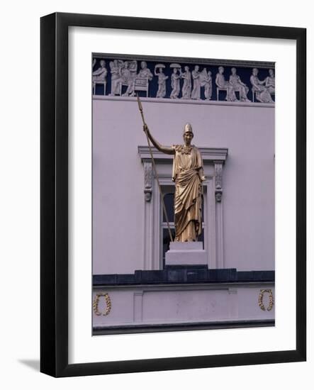 Athena, Decorative Statue from Facade of Athenaeum Club-Edward Hodges Baily-Framed Giclee Print