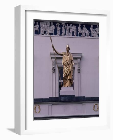 Athena, Decorative Statue from Facade of Athenaeum Club-Edward Hodges Baily-Framed Giclee Print